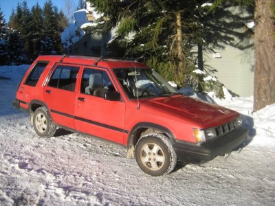 She's a little dirty because we're in the middle of a very long cold winter and I just snapped these today. The very last photo shows how nice she comes up with a polish.